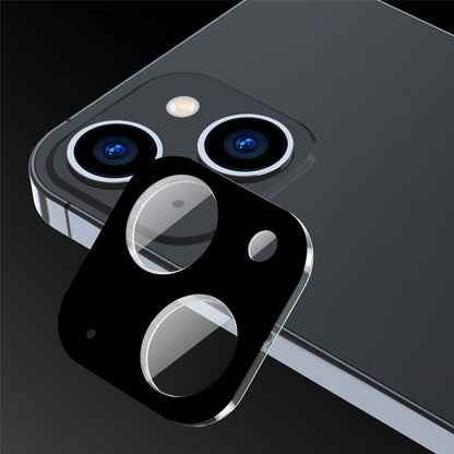 ENKAY HAT PRINCE For iPhone 15 / 15 Plus Tempered Glass Camera Lens Protector Full Cover Silk Printing Lens Film