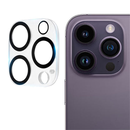 For iPhone 15 Pro / 15 Pro Max Anti-scratch Tempered Glass Lens Protector Anti-exposure One-piece Camera Guard