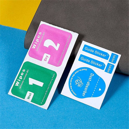RURIHAI For iPhone 15 / 15 Plus Tempered Glass Camera Lens Protector Glitter Anti-scratch Rear Lens Film