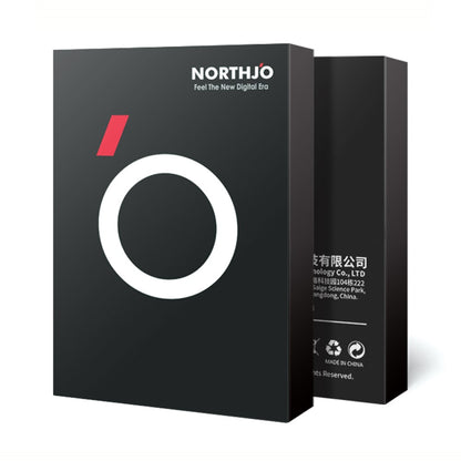 NORTHJO For iPhone 14 / 14 Plus Camera Lens Protector CD Vein Integrated Tempered Glass Camera Cover Film