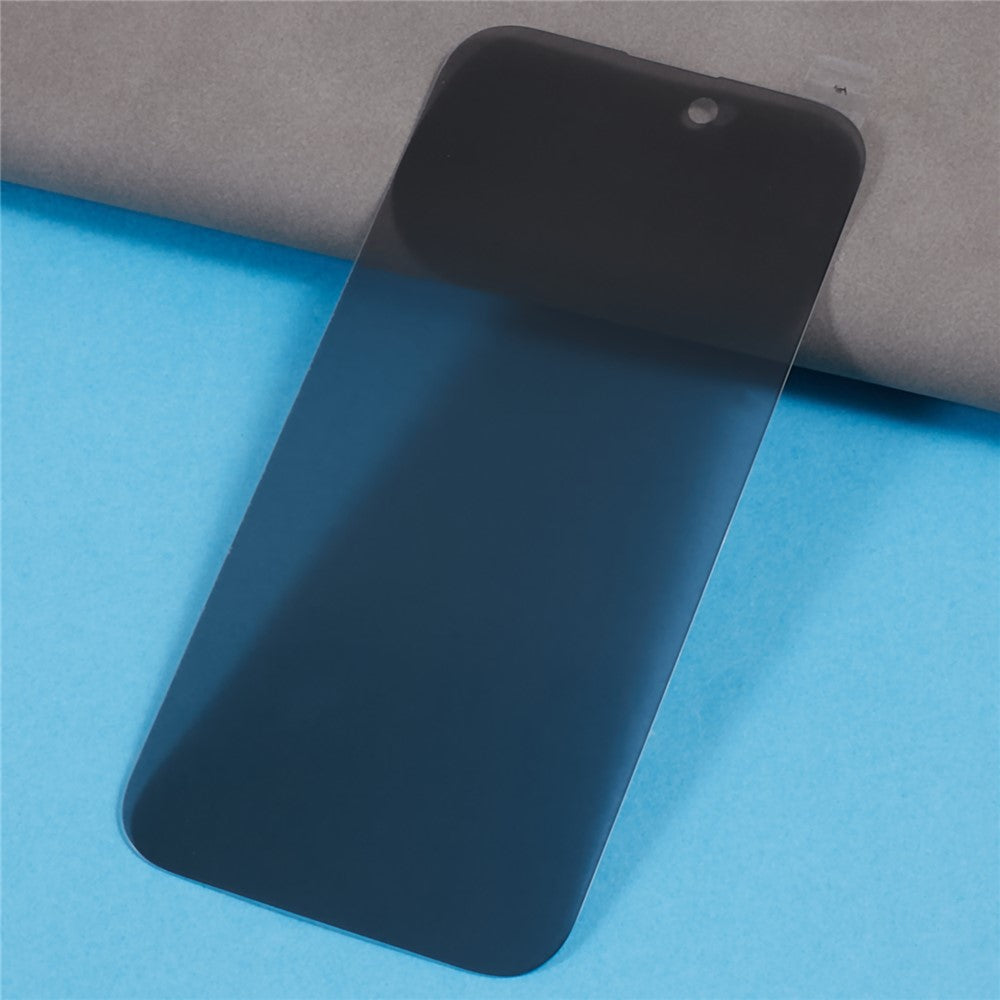 For iPhone 15 Plus Privacy Screen Protector 180-Degree Anti-Spy Tempered Glass Full Coverage Film