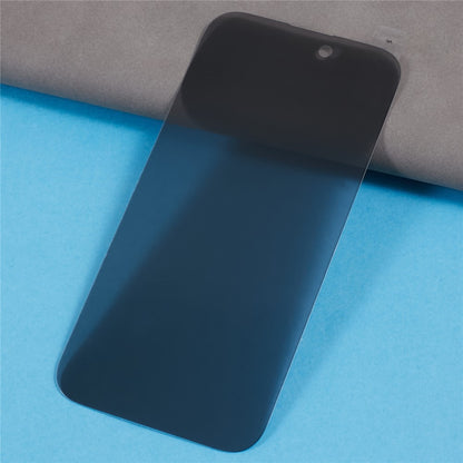 For iPhone 15 Pro Privacy Screen Protector 180-Degree Anti-Spy Tempered Glass Full Coverage Film