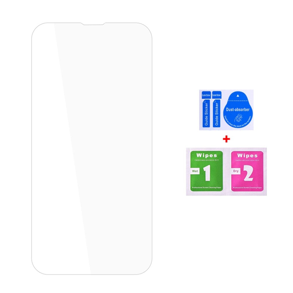 5PCS Anti-explosion Tempered Glass Film for iPhone 15 , High Definition Phone Screen Protector