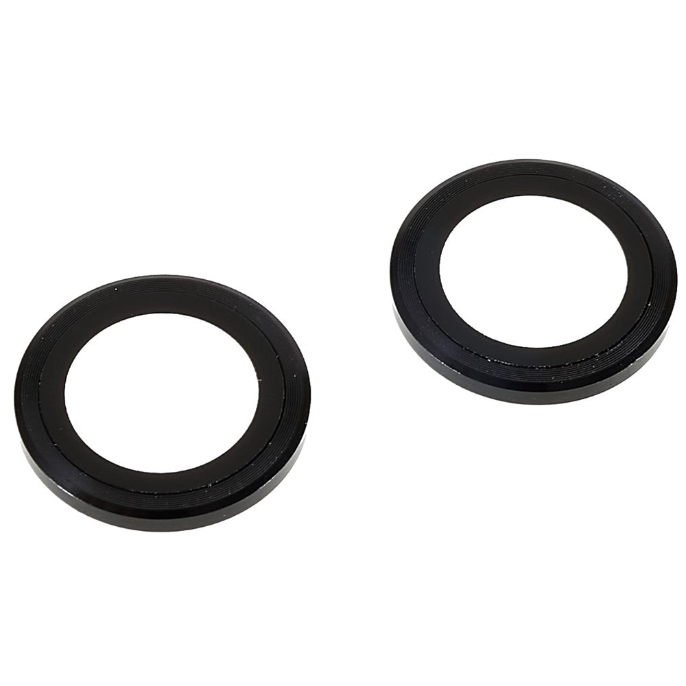 For iPhone 15 / 15 Plus Camera Lens Protector Set Tempered Glass+Metal CD Vein Lens Ring Cover Guard