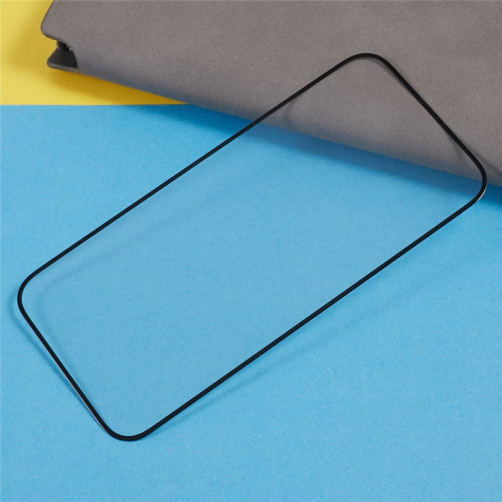 For iPhone 15 Pro Max 20D Tempered Glass Complete Screen Covering Protector Full Glue Silk Printing Screen Film
