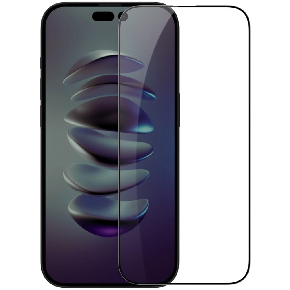 NILLKIN CP+PRO For iPhone 15 Pro Max 9H Hardness AGC Tempered Glass Full Screen Protector HD Clear Film
