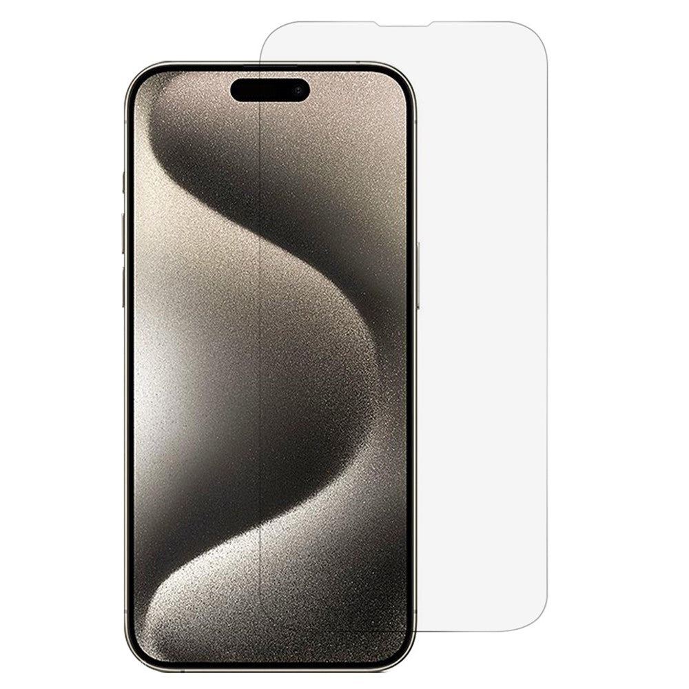 For iPhone 15 Pro Screen Protector Ultra Clear High Aluminium-silicon Glass Anti-fingerprint Film