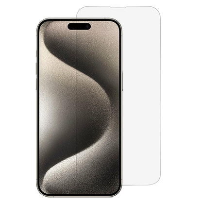 For iPhone 15 Pro Screen Protector Ultra Clear High Aluminium-silicon Glass Anti-fingerprint Film