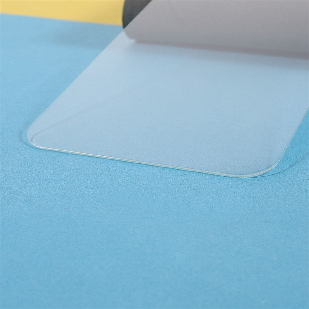 For iPhone 15 Pro Tempered Glass Phone Back Protector 0.3mm Arc Edge HD Clear Back Film