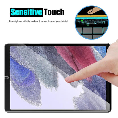 2Pcs For Samsung Galaxy Tab A11 / A9 2.5D 9H Hardness Screen Protector Tempered Glass Full Cover Film
