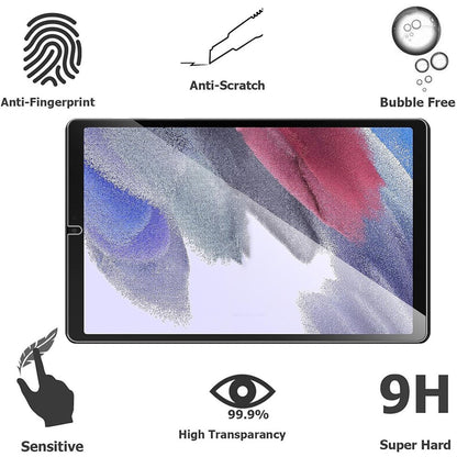 2Pcs For Samsung Galaxy Tab A11 / A9 2.5D 9H Hardness Screen Protector Tempered Glass Full Cover Film