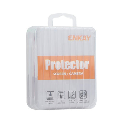 ENKAY HAT PRINCE 1 Set For iPhone 15 Pro / 15 Pro Max Camera Lens Protector Rhinestone Decor Rear Lens Film