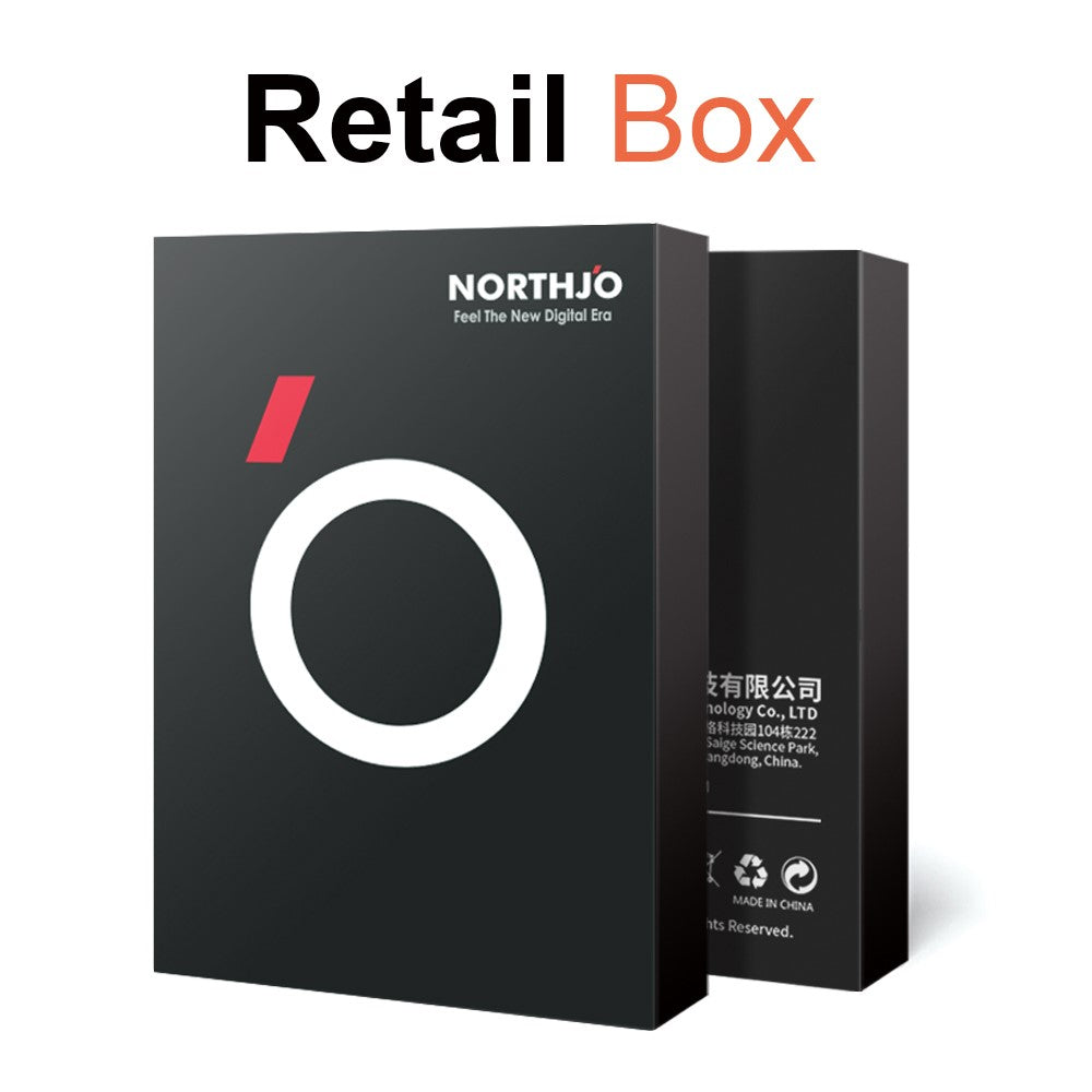 NORTHJO 1 Set For iPhone 15 Pro / 15 Pro Max Camera Lens Protector Tempered Glass + Metal Rhinestone Camera Ring Film