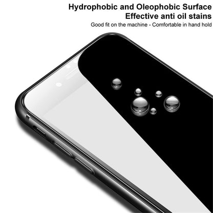 IMAK For iPhone 15 Pro Anti-spy Tempered Glass Film Full Cover AB Glue Screen Protector