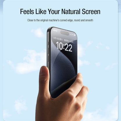 NILLKIN 2Pcs EZ SET Series Screen Guard for iPhone 15 Pro Max AGC Glass Screen Protector