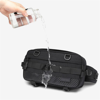 OZUKO 9676 Outdoor Tactical Men Crossbody Bag Oxford Cloth Chest Pack