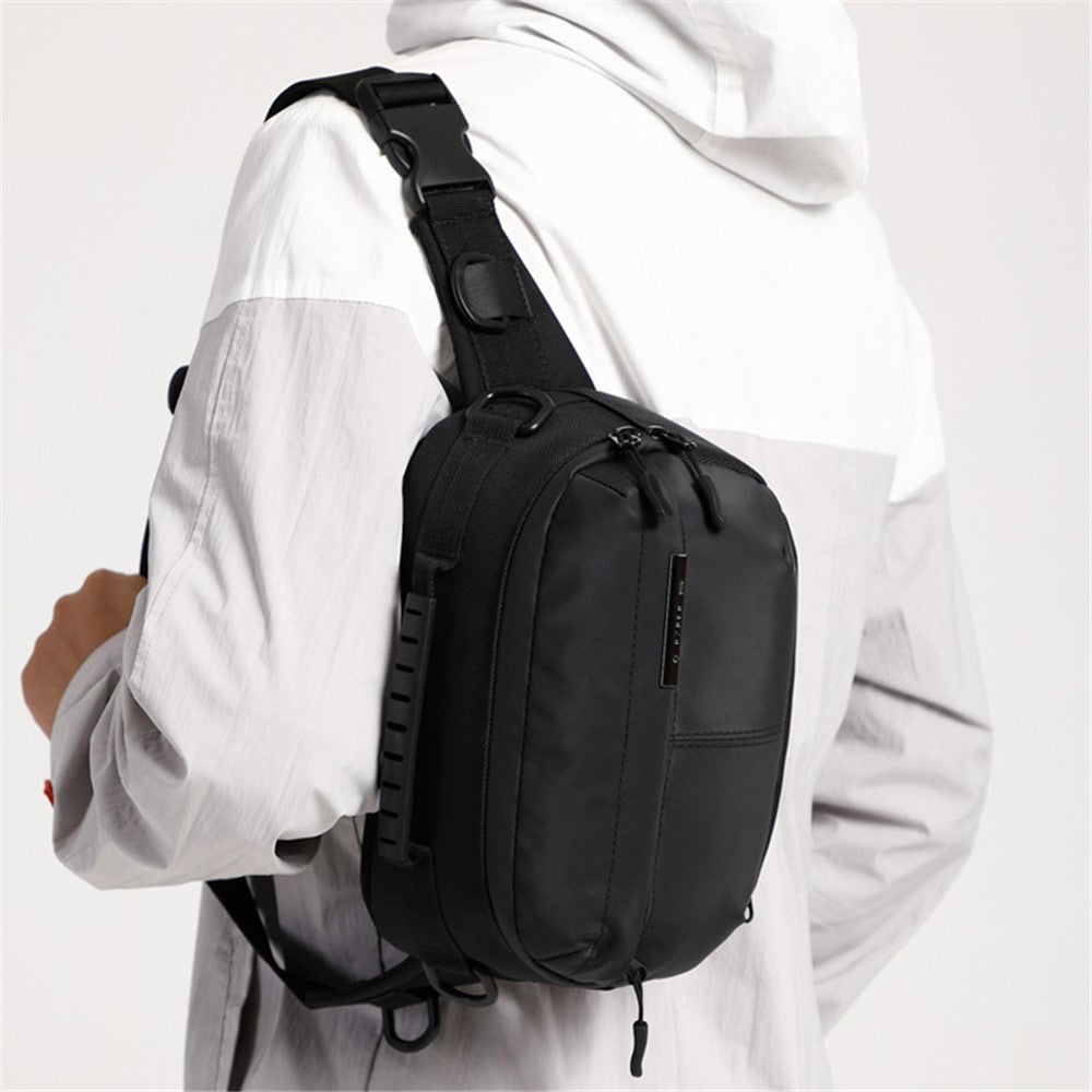 OZUKO 9260 Men Waterproof Crossbody Chest Bag Outdoor Sports Waist Bag