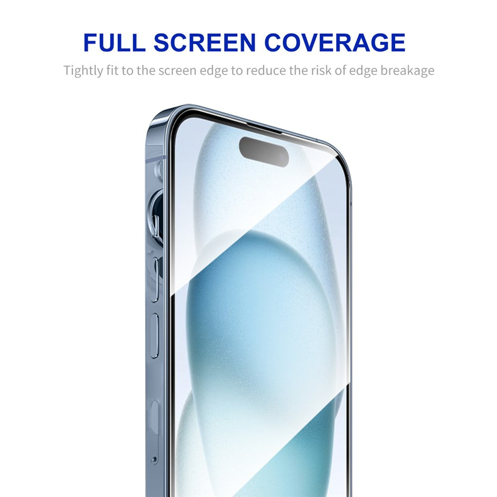 ENKAY HAT PRINCE For iPhone 16 / 15 Screen Film Guard Easy Installation Ultra Clear Screen Protector