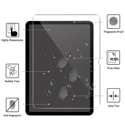 For iPad Air 13 (2026) / (2025) / (2024) Tempered Glass Screen Protector 2.5D Straight Edge Full Screen Film Full Glue