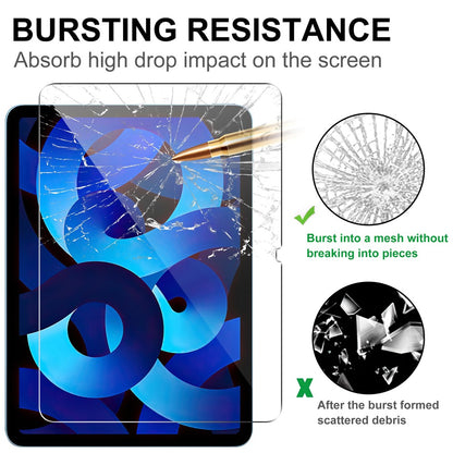 For iPad Air 13 (2026) / (2025) / (2024) Tempered Glass Screen Protector 2.5D Straight Edge Full Screen Film Full Glue