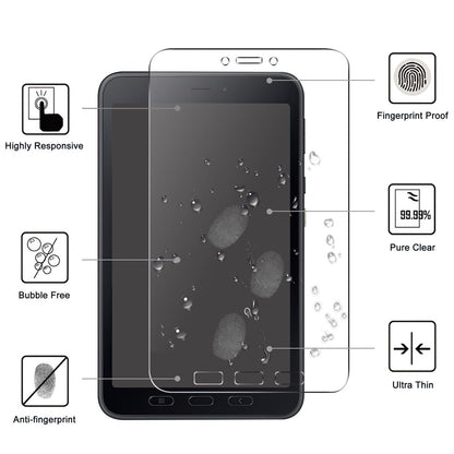 For Samsung Galaxy Tab Active5 Screen Protector Full Coverage 2.5D Straight Edge Film