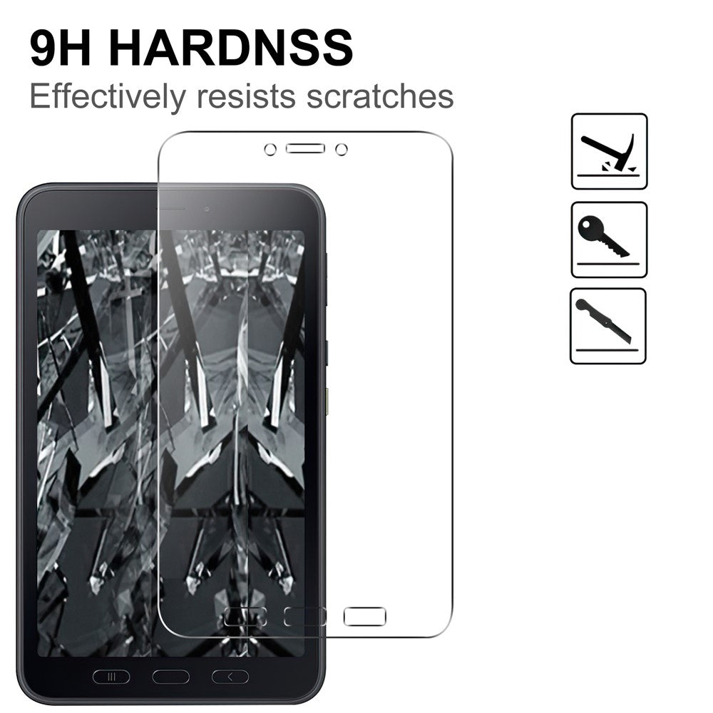 For Samsung Galaxy Tab Active5 Screen Protector Full Coverage 2.5D Straight Edge Film