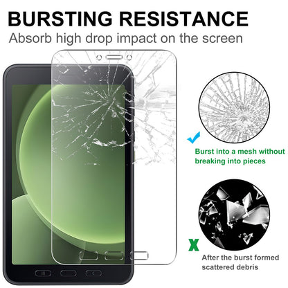 For Samsung Galaxy Tab Active5 Screen Protector Full Coverage 2.5D Straight Edge Film