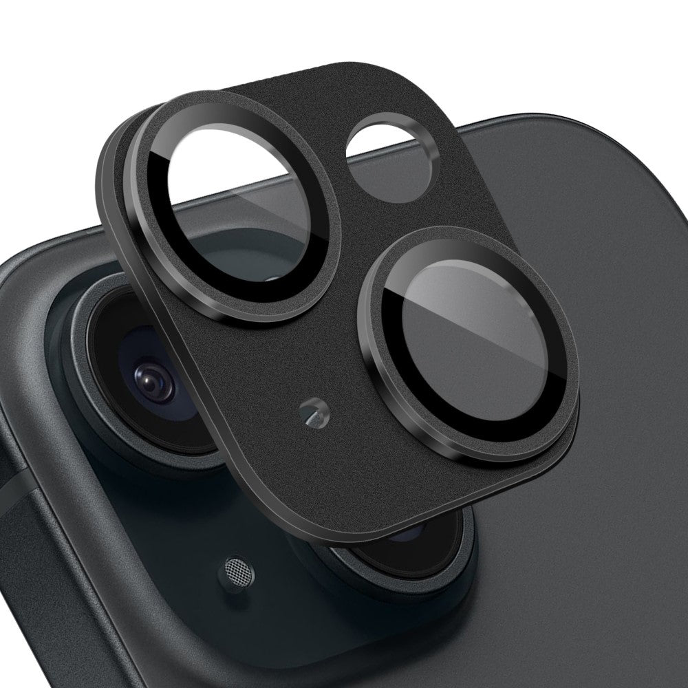 NORTHJO For iPhone 15 Plus / 15 Camera Lens Protector Matte Plate Integrated Aluminum Alloy Lens Film