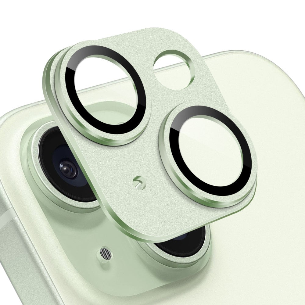 NORTHJO For iPhone 15 Plus / 15 Camera Lens Protector Matte Plate Integrated Aluminum Alloy Lens Film