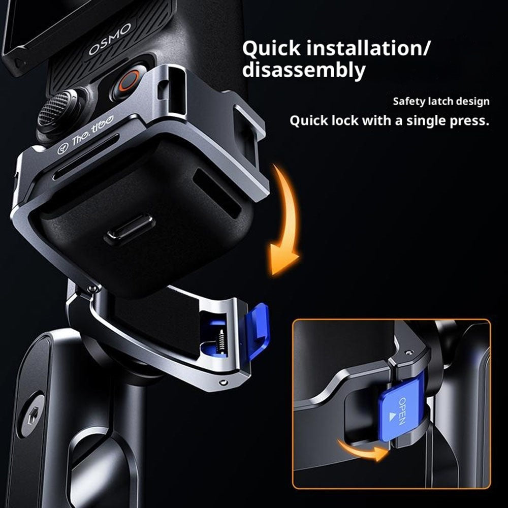 DJ3 For DJI Osmo Pocket Vacuum Suction Mount Accessory Expansion Action Camera Car Shooting Bracket