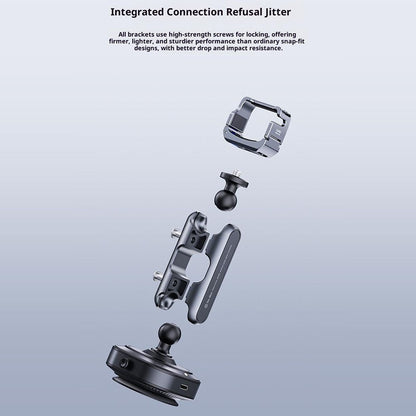 DJ3 For DJI Osmo Pocket Vacuum Suction Mount Accessory Expansion Action Camera Car Shooting Bracket