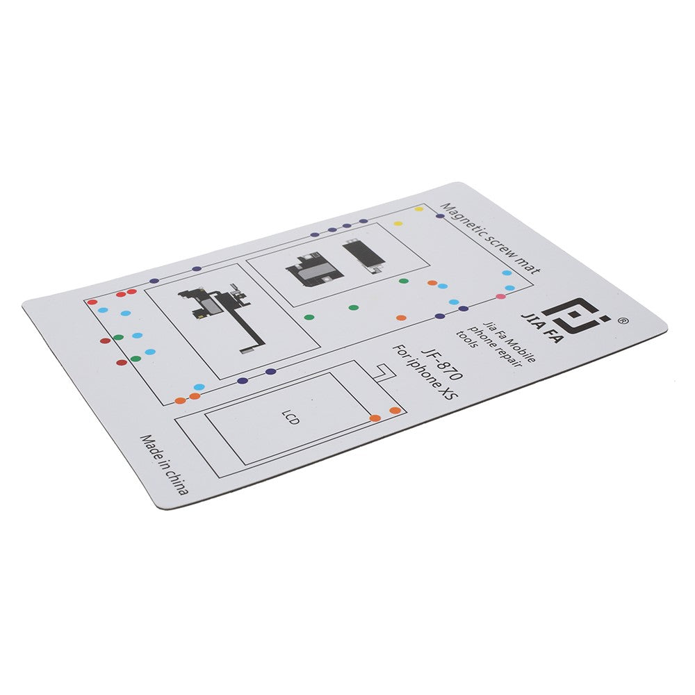 JF-870 Screw Organizer Pad Magnetic Screw Mat for iPhone XS