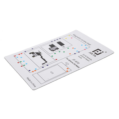 JF-870 Magnetic Screw Mat Screw Work Pad for iPhone XS Max