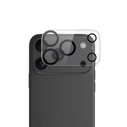 WANLONFENG For iPhone 17 Pro Max Camera Lens Protector  HD Clear Silk Printing Lens Film with Cleaning Cloth