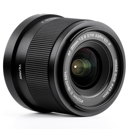VILTROX 20mm F2.8 Z STM Lens for Nikon Z Mount Z8 Z9 Z6 Z7 II Z5 Full Frame AF Prime Wide Angle Lens