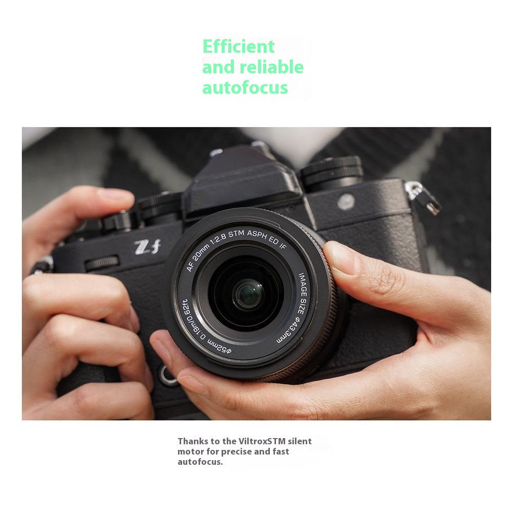 VILTROX 20mm F2.8 Z STM Lens for Nikon Z Mount Z8 Z9 Z6 Z7 II Z5 Full Frame AF Prime Wide Angle Lens