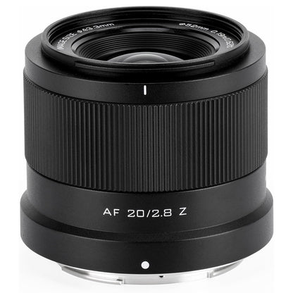 VILTROX 20mm F2.8 Z STM Lens for Nikon Z Mount Z8 Z9 Z6 Z7 II Z5 Full Frame AF Prime Wide Angle Lens
