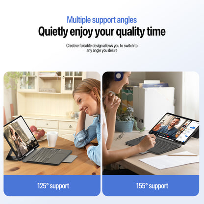 Dux Ducis for Samsung Galaxy Tab S11 Ultra DUX DUCIS YK Series Wireless Keyboard Case Detachable Trackpad Bluetooth-compatible Keyboard Cover