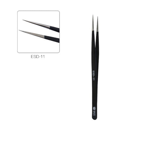 BEST ESD Series Precision Anti-static Stainless Steel Tweezers