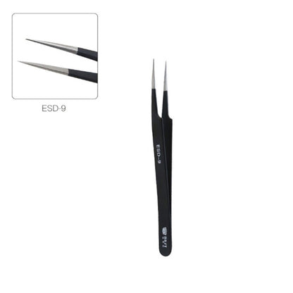 BEST ESD Series Precision Anti-static Stainless Steel Tweezers