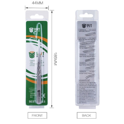 BEST Anti-static Precision Stainless Steel Matte Tweezers