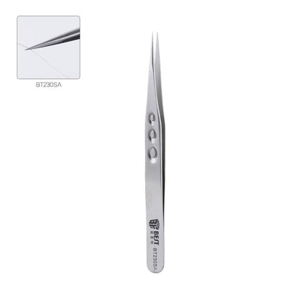 BEST Anti-static Precision Stainless Steel Matte Tweezers