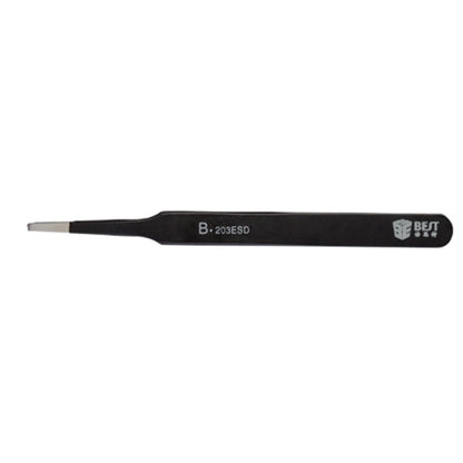 BEST BST-203ESD Mobile Repair Precision Anti-static Stainless Steel Tweezers
