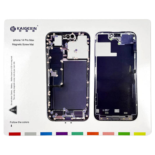 Magnetic Screw Mat for iPhone 14 Pro Max Work Pad Phone Repairing Tool Mat