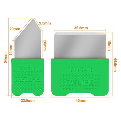 RELIFE TD1-A / B Screen Disassembly Blade Repair Opening Tool Set for Cell Phone and Tablet LCD
