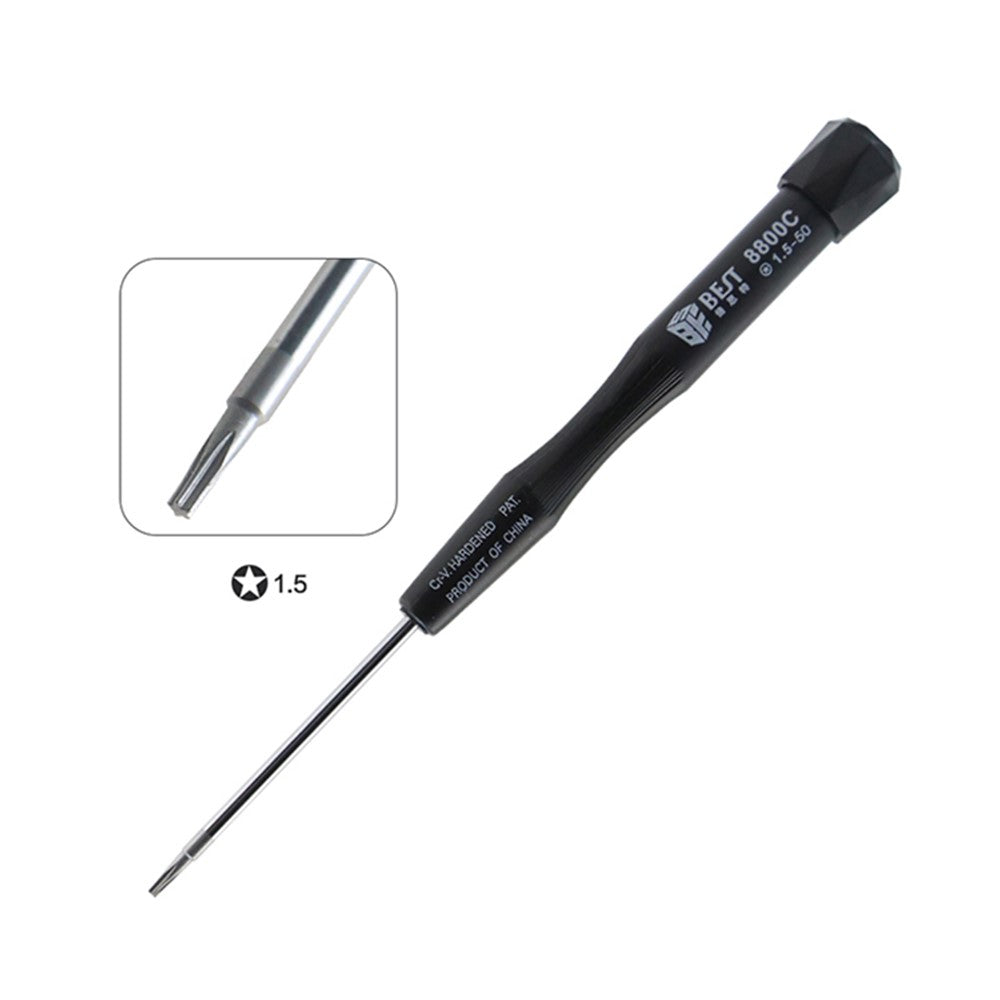 BEST BST-8800C Precision Screwdriver Phone Tablet PC Repair Tool, 50mm