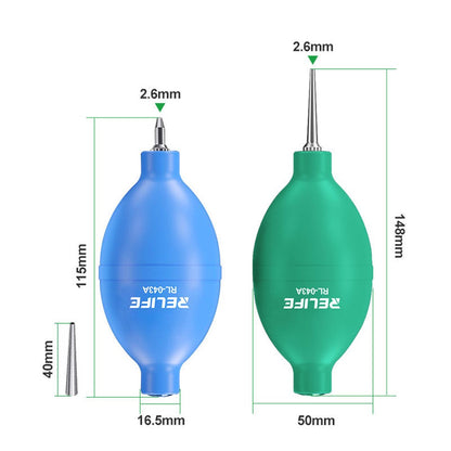 RELIFE RL-043A Dust Cleaner Air Blower Ball 2-in-1 Dust Blower for Phone Repairing Cleaning