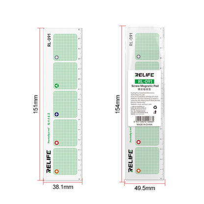 RELIFE RL-091 Magnetic Absorption Mat Screws Storage Pad
