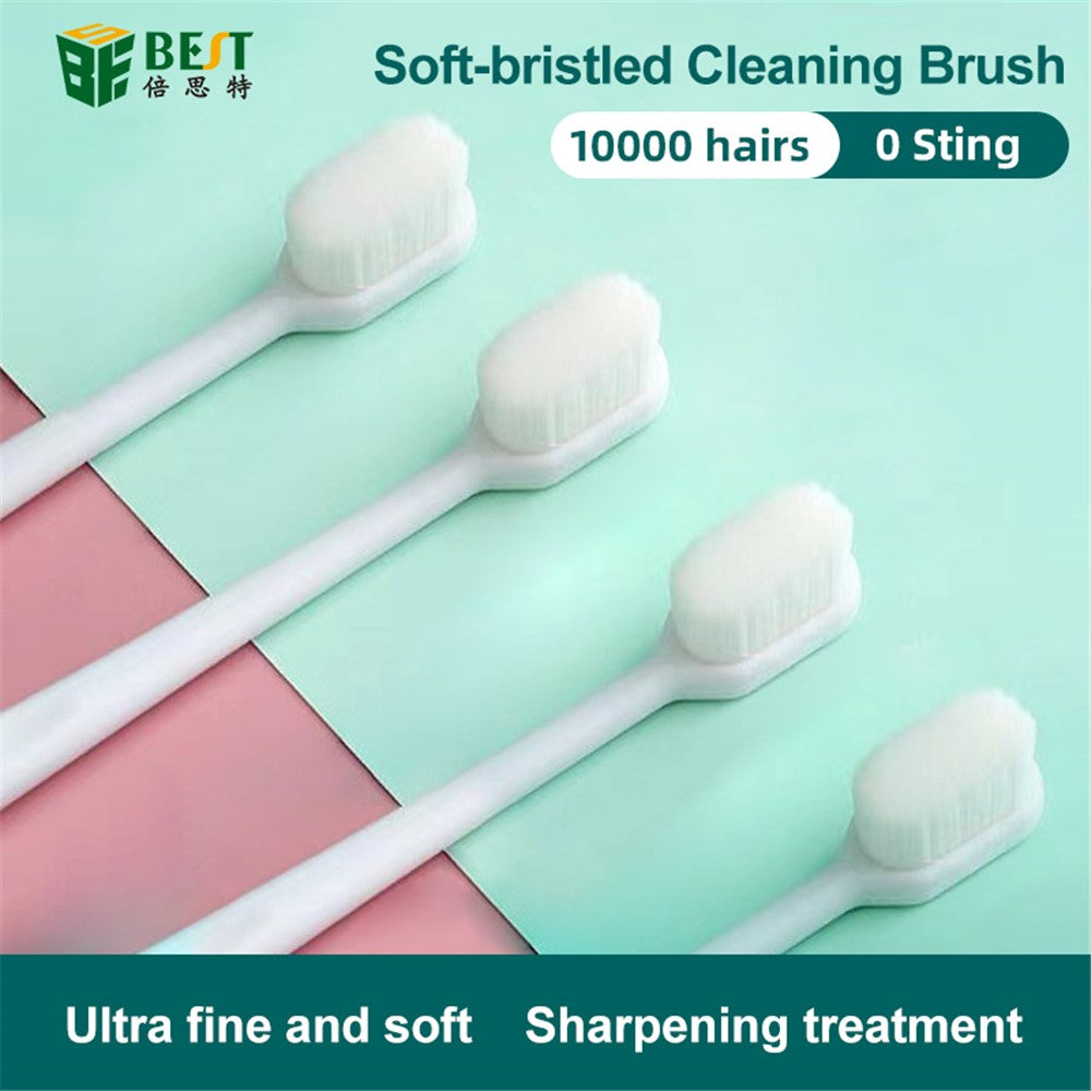 BEST BST-82 Soft Bristle Cleaning Brush, Ergonomic Handle, Portable for PCB, CPU, Phone Cleaning