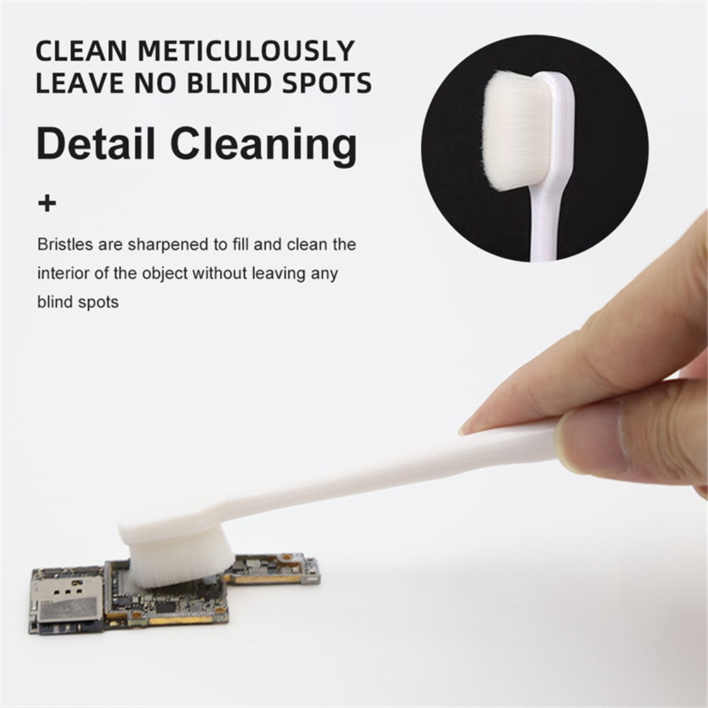 BEST BST-82 Soft Bristle Cleaning Brush, Ergonomic Handle, Portable for PCB, CPU, Phone Cleaning